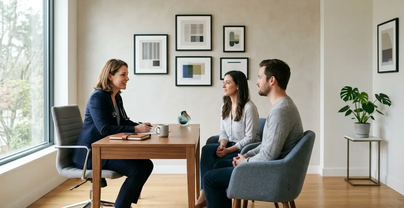 Medical professional credentials and certification documents displayed in professional healthcare setting