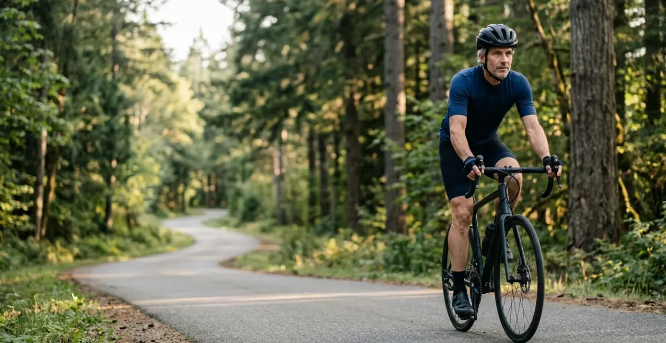 Person engaged in steady-state aerobic exercise representing sustainable Zone 2 cardio training for longevity