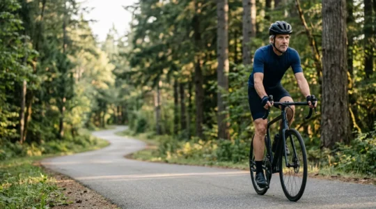 Person engaged in steady-state aerobic exercise representing sustainable Zone 2 cardio training for longevity